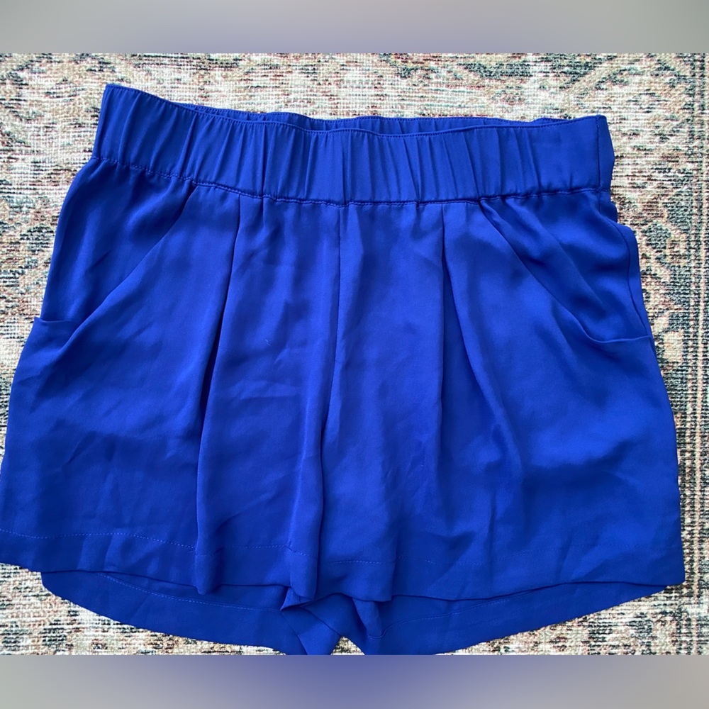 BCBG MAXAZRIA Royal Blue Shorts